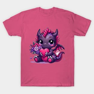 Dragon's Heart Embrace T-Shirt